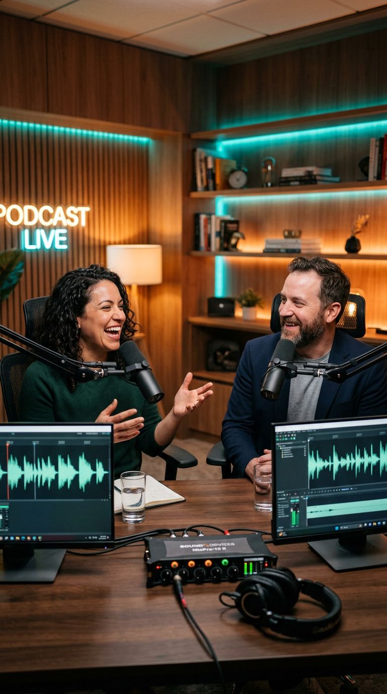 Podcast conversation